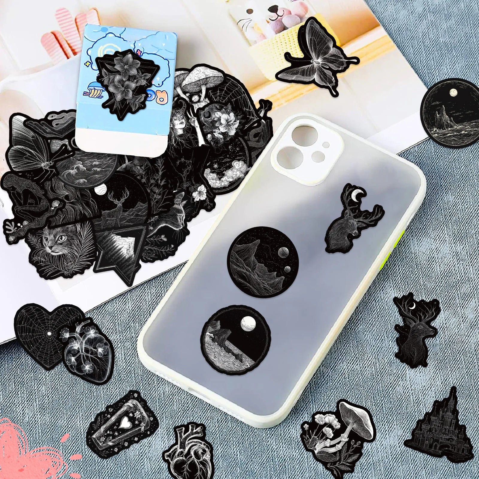 Beautiful Scrapbooking Or Skateboard DIY Sticker Pack
