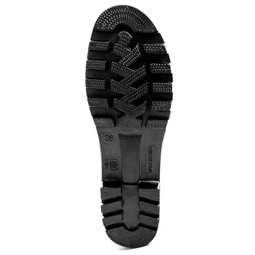 Women's Mid Calf Rain Boots Waterproof Fashion Shoes