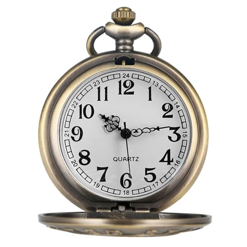 Vintage Pocket Watch with Chain for Men Necklace Watches for Women