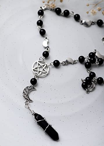 Pentagram Necklace - Wiccan Pendant Jewelry
