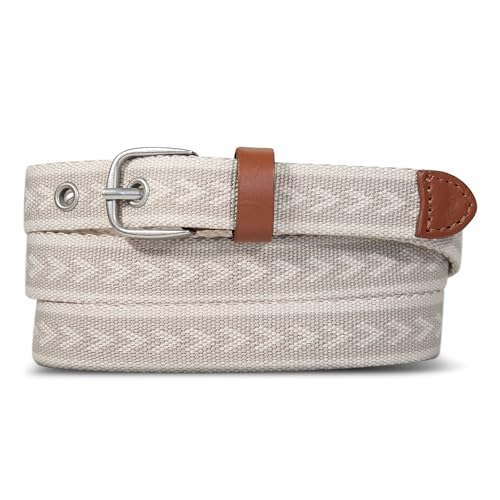 Eddie Bauer Womens Cascade Grommet Webbing Belt With Metal Buckle Main image
