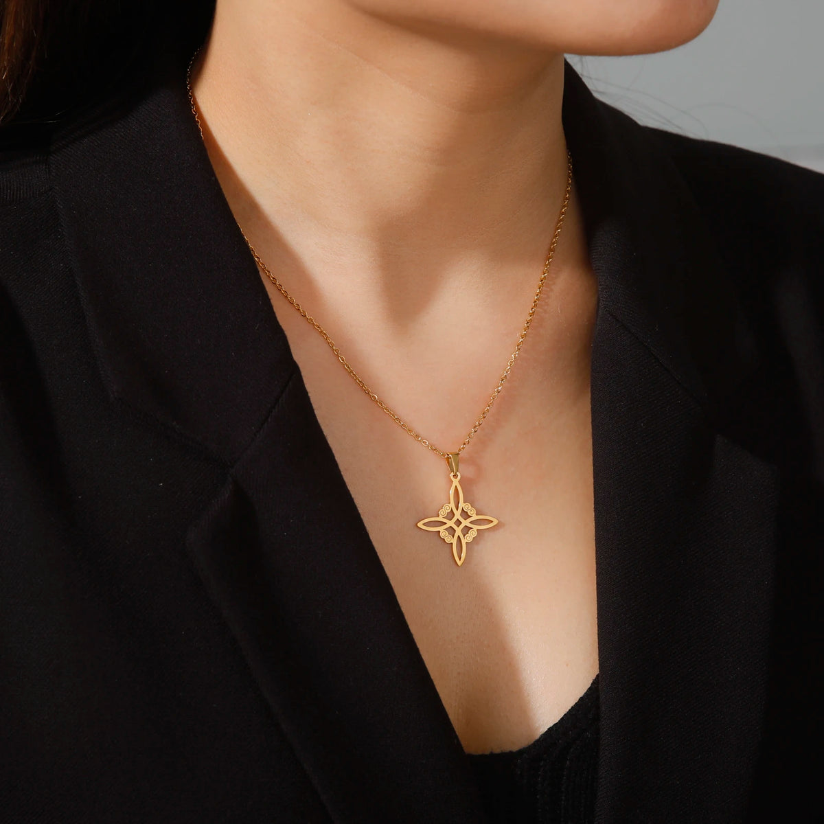 Spiritual Symbol Necklace - Wiccan Jewelry