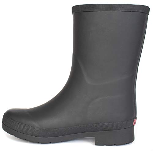 Solid Mid-height Rain Bootrain Boot