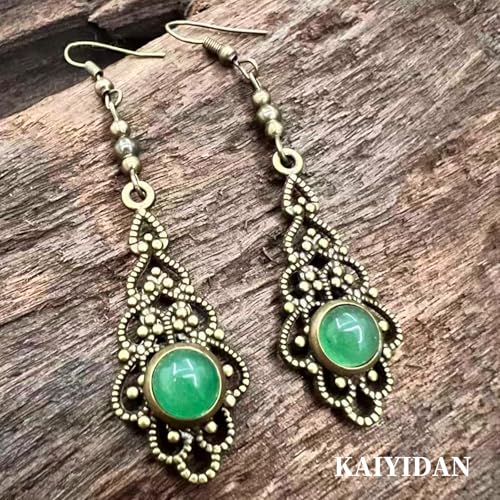 Silver/Gold Boho Dangle Statement Earrings for Women Trendy,Handmade Vintage Dainty Cute Long Drop Summer Earrings,fashion Accessories Jewelry Gifts