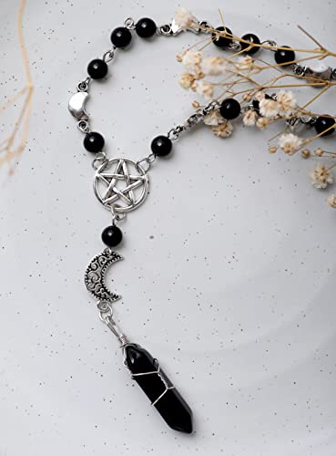 Pentagram Necklace - Wiccan Pendant Jewelry