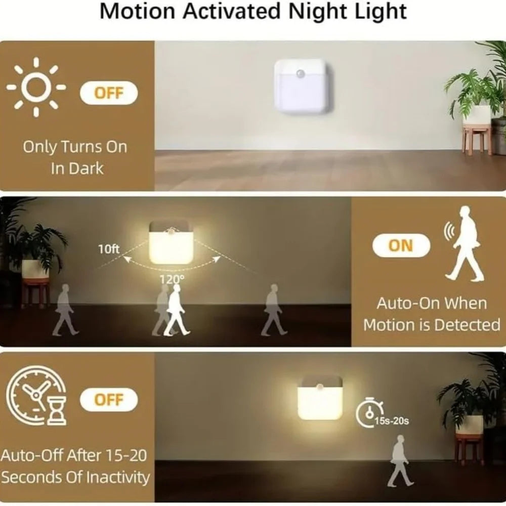 Motion Sensor Night LED Light Night Lamp Secondary image