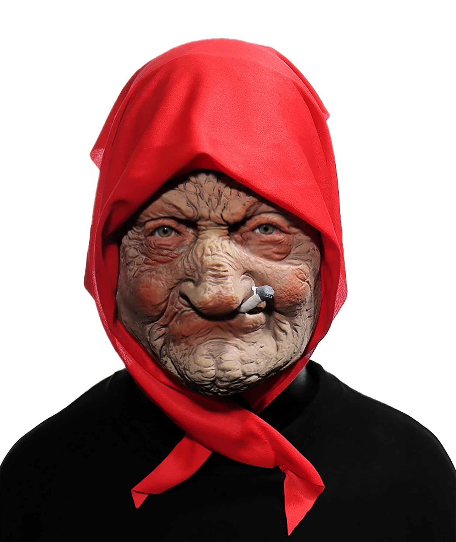 Vmonke Realistic Granny Masks - Lifelike Elderly Face Masks for Costumes, Pranks, and Parties Secondary image