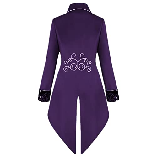 Apocrypha Mens Medieval Steampunk Tailcoat Jacket Vampire Costume