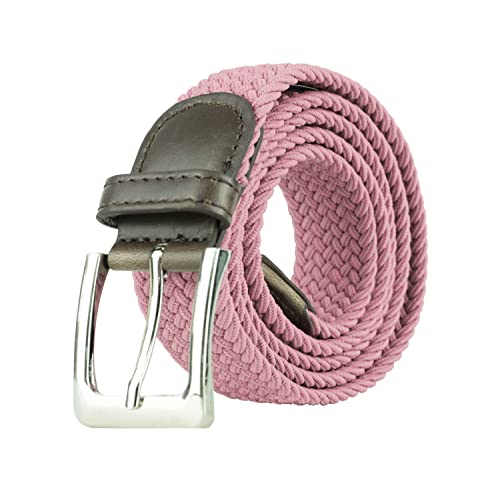Canvas Elastic Fabric Woven Stretch Multicolored Braided Belts Main image