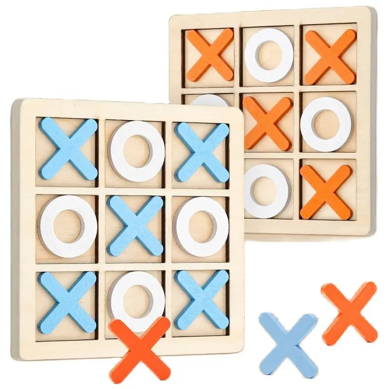 Realistic Tic Tac Toe Game Grid