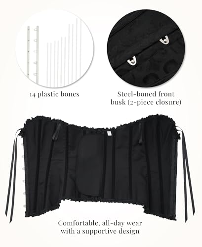 Lace Push-Up Bustier Shapewear Bodysuit