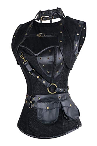 Spiral Steel Boned Vintage Corset Bustier Secondary image