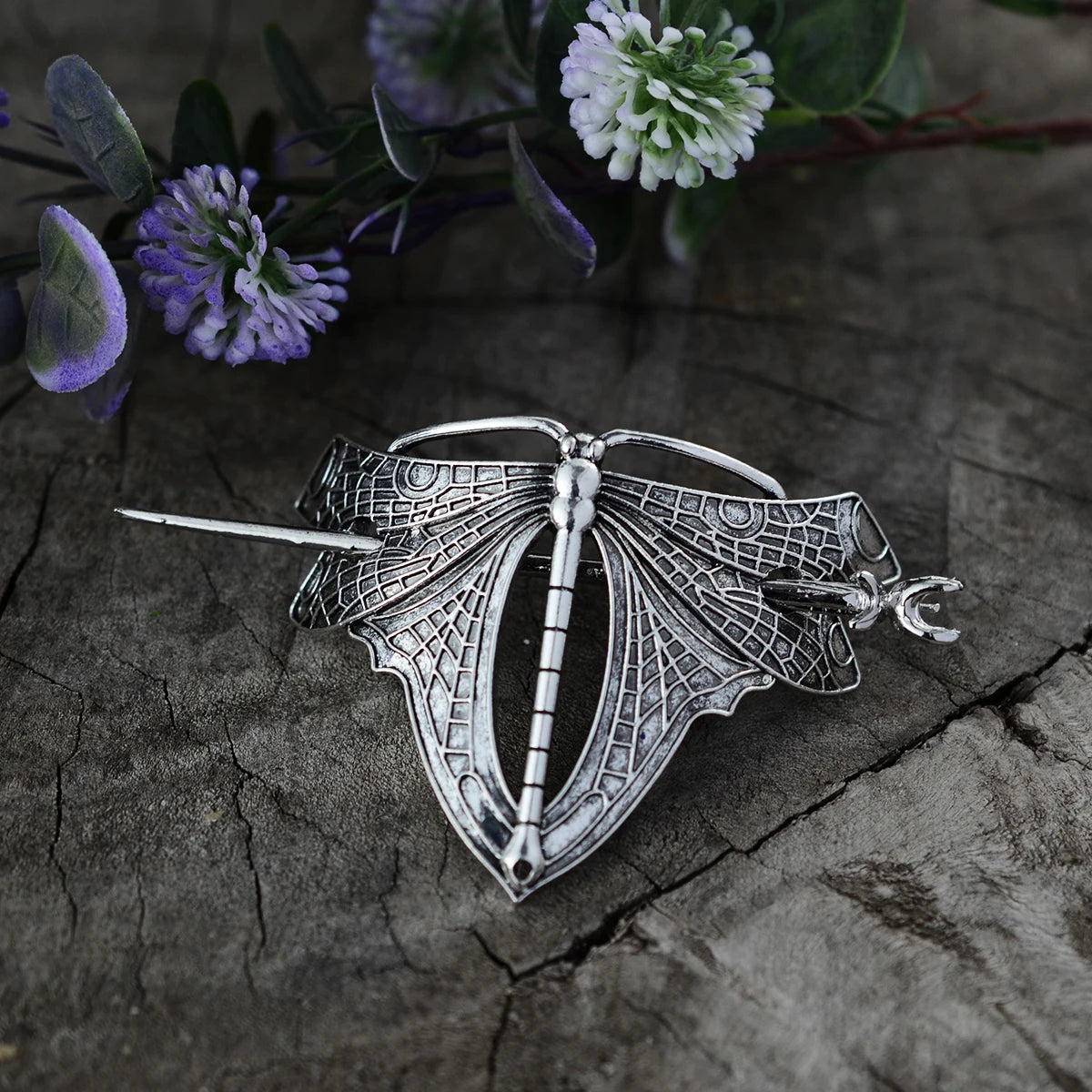 Nature Spirit Necklace - Dragonfly & Butterfly Collection Main image
