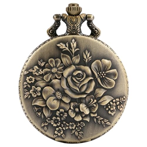 Vintage Quartz Pocket Watches for Men with Chains Pendant Pocket Watch Secondary image