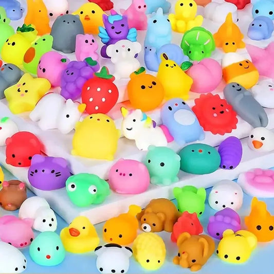 20-Pack Mini Squeeze Animal Stress Toys