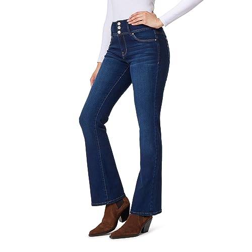 Wallflower Women's Sassy Bootcut High Rise Insta Soft Juniors Jeans