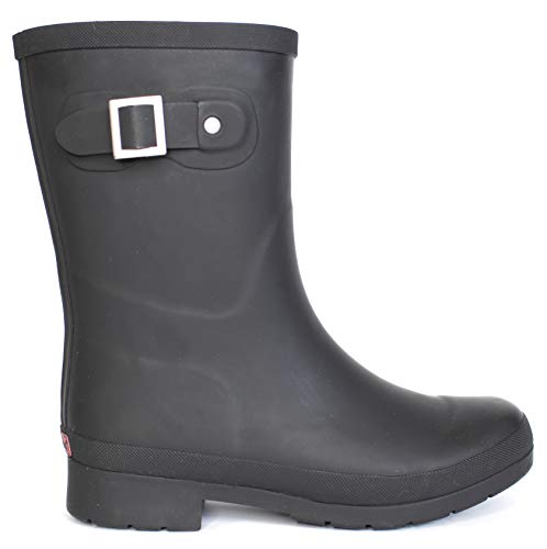 Solid Mid-height Rain Bootrain Boot Secondary image