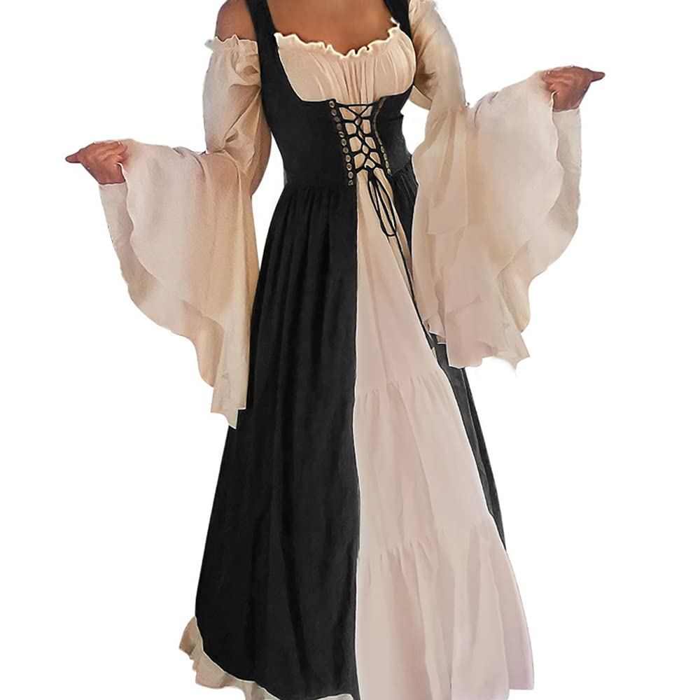 ABaoWedding Womens's Medieval Renaissance Costume Cosplay Over Dress