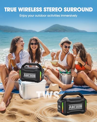 80W Rugged Bluetooth Speaker – Jobsite & Outdoor