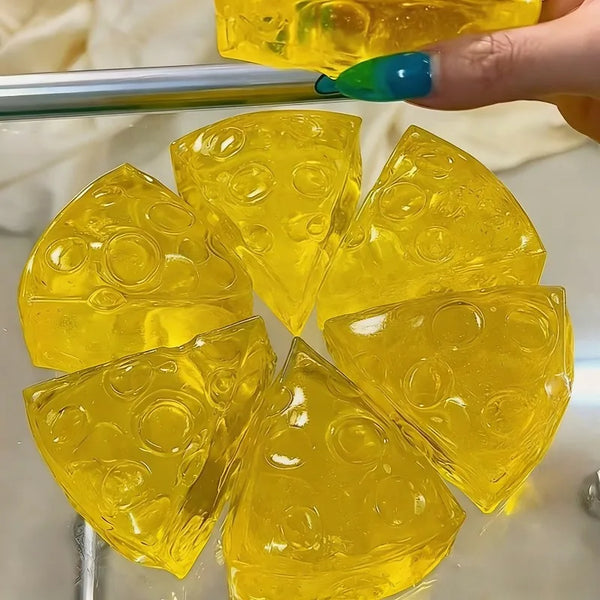 Squishy Mochi Cheese Fidget Squeeze Toy