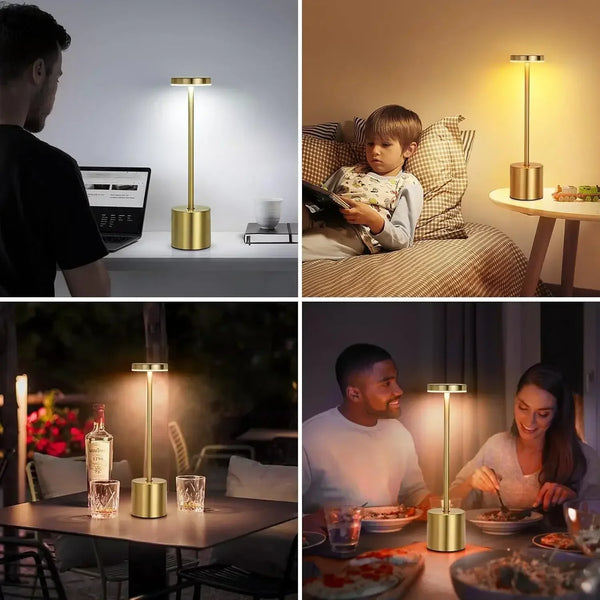 USB Rechargeable Touch Dimming Table Lamp