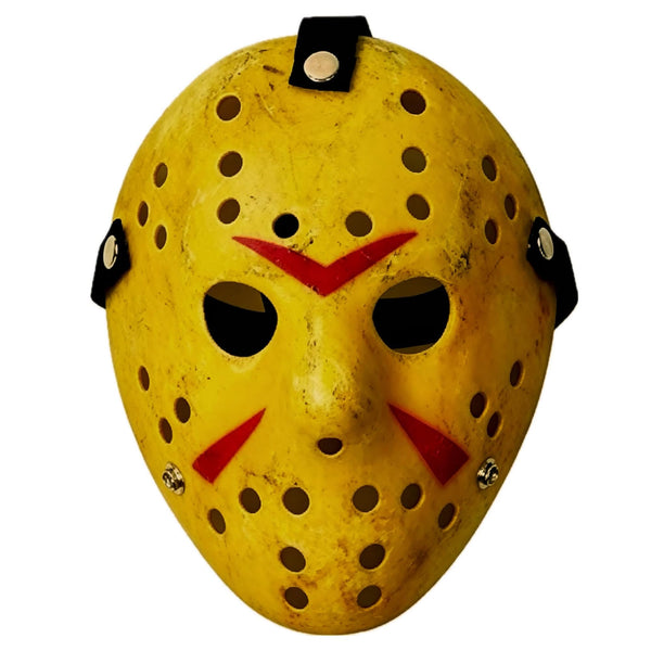CASA CLAUSI Halloween Horror Hockey Mask Cosplay Costume Prop Adult