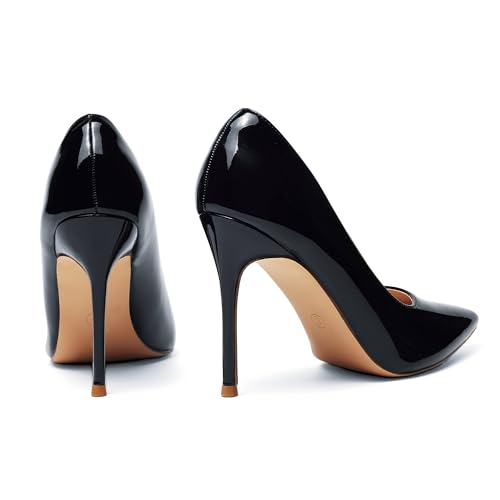 Elisabet Tang Women's High Heels Pumps Closed Pointed Toe Stiletto