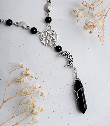 Pentagram Necklace - Wiccan Pendant Jewelry