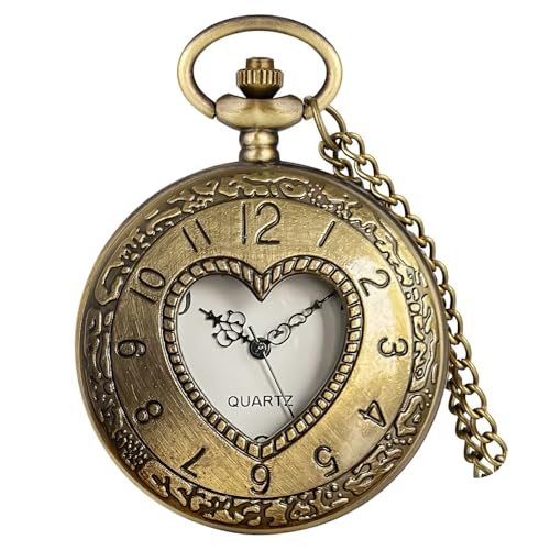 Vintage Pocket Watch with Chain for Men Necklace Watches for Women