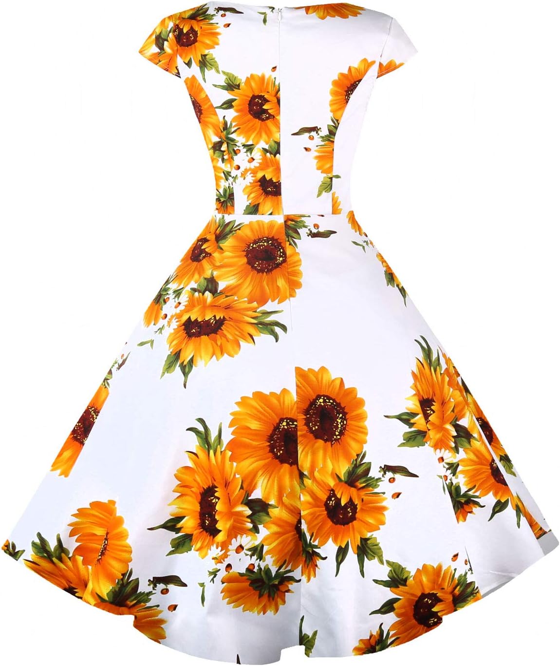 Women's Cocktail Dress 1950s Retro Swing Dress