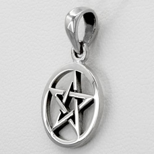 Sterling Silver Pentagram Necklace