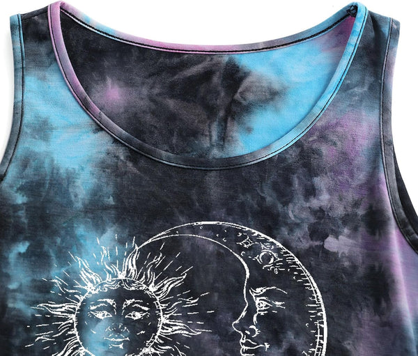 Remidoo Crop Tops for Women Casual Cropped Tank Top Summer Sleeveless Shirts
