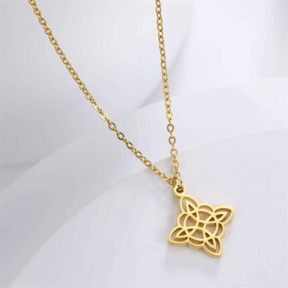 Spiritual Symbol Necklace - Wiccan Jewelry