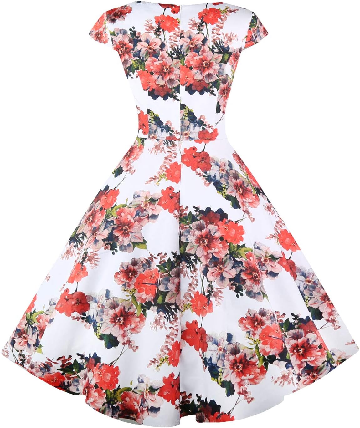 Women's Cocktail Dress 1950s Retro Swing Dress