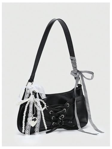 Verdusa Women's Y2K Cute Kawaii Vintage Shoulder Bag