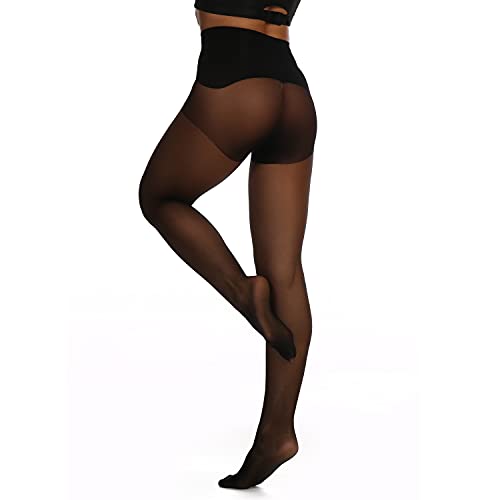 15D Seamless Control Top Pantyhose