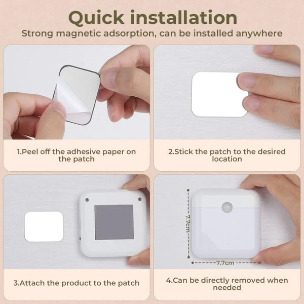 Motion Sensor Night LED Light Night Lamp