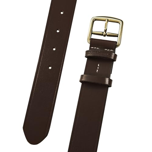 Eddie Bauer Women's Casual Leather Belts With Durable Metal Buckle