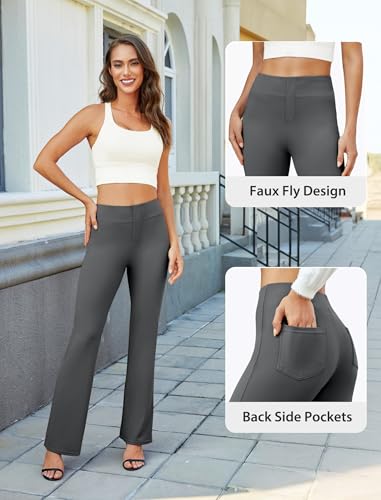 Womens Bootcut Dress Pants Business Casual Work Pants With