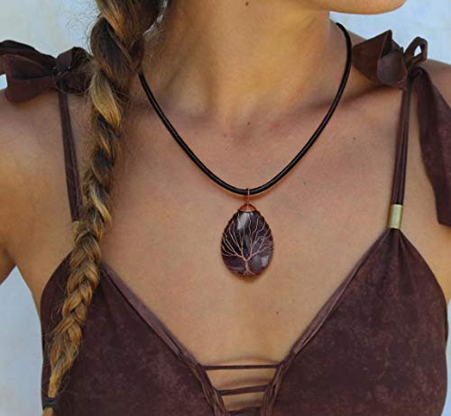 7 Chakra Gemstone Healing Crystals Necklace
