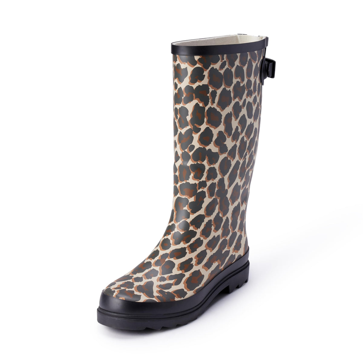 Women's Waterproof Tall Rain Boot With Adjustable