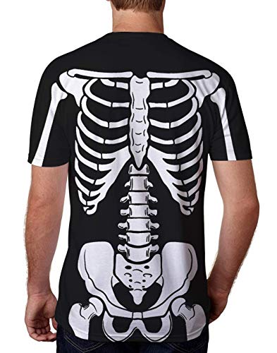 uideazone Mens 3D Funny Graphic T Shirt Novelty Short Sleeve Costume Tees
