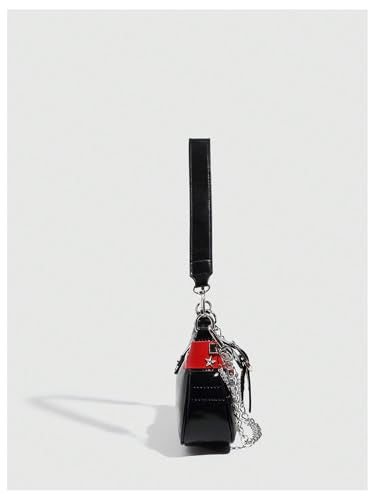 Women's Y2K Star Embroidery Shoulder Bag