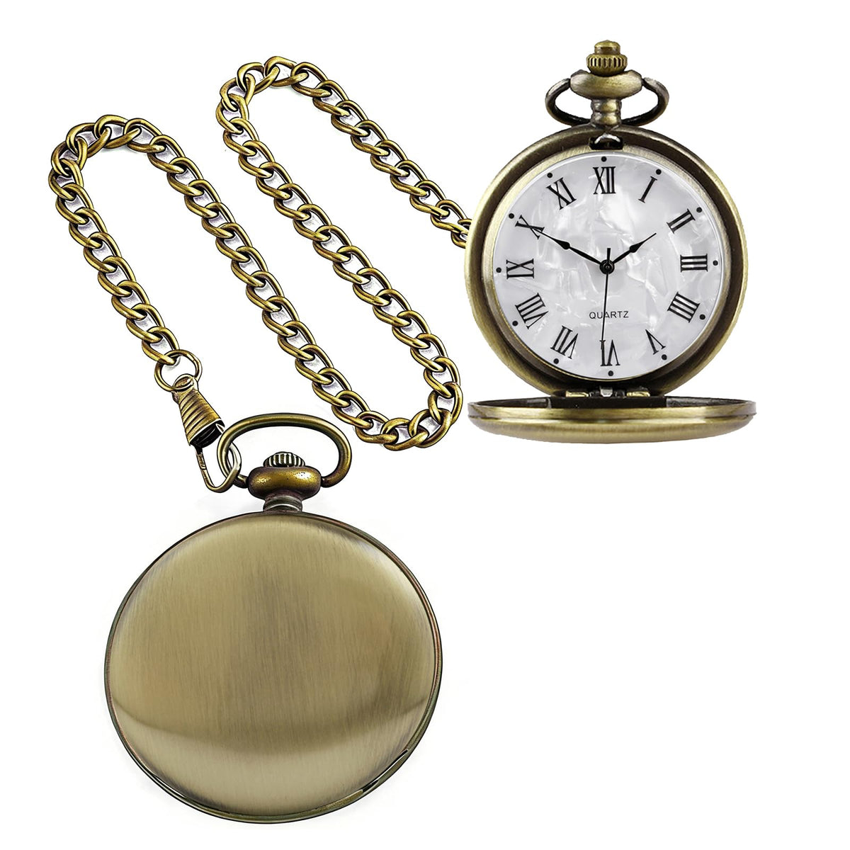 Smooth Pocket Watch,Personalized Pocket Watch,Customized Watches for M
