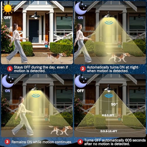 Sengled Motion Sensor LED Light Bulbs 8.8w (60w Equivalent) 800 Lumens for Porch, Garage, Hallway...