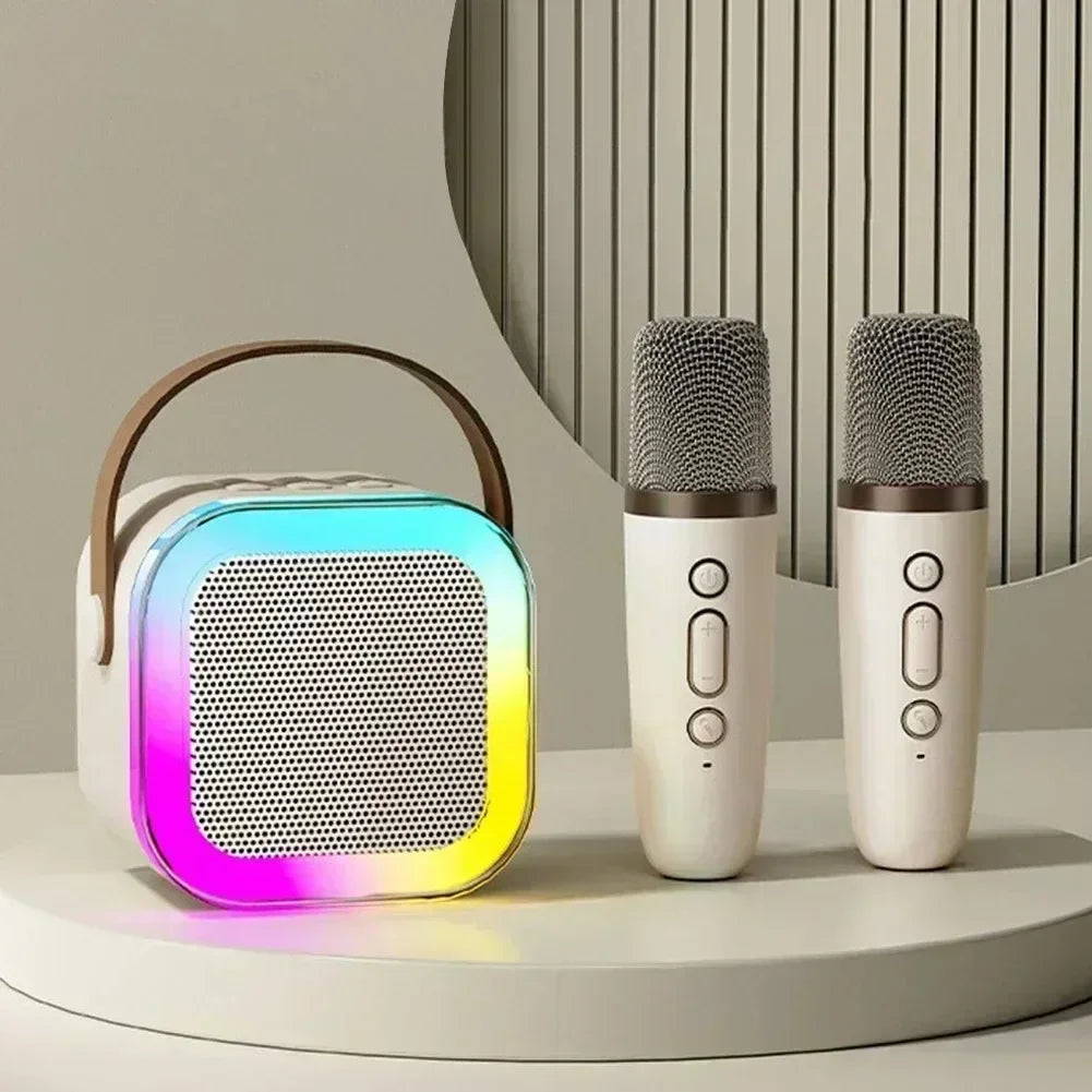 Mini Karaoke Bluetooth Speaker with Microphone