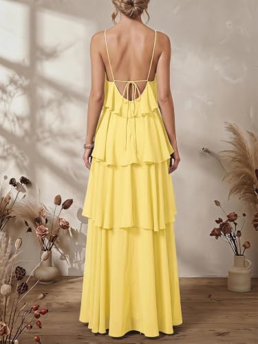 SOLY HUX Women's Wedding Guest Maxi Dress