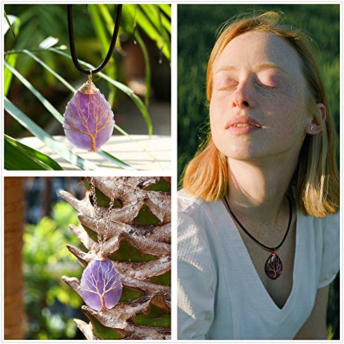 7 Chakra Gemstone Healing Crystals Necklace