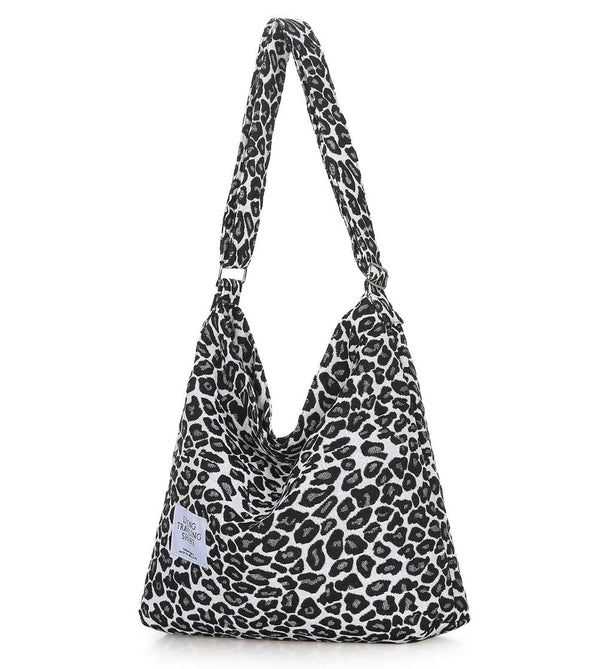 Retro Large Canvas Shoulder Bag — Hobo Crossbody Casual Tote
