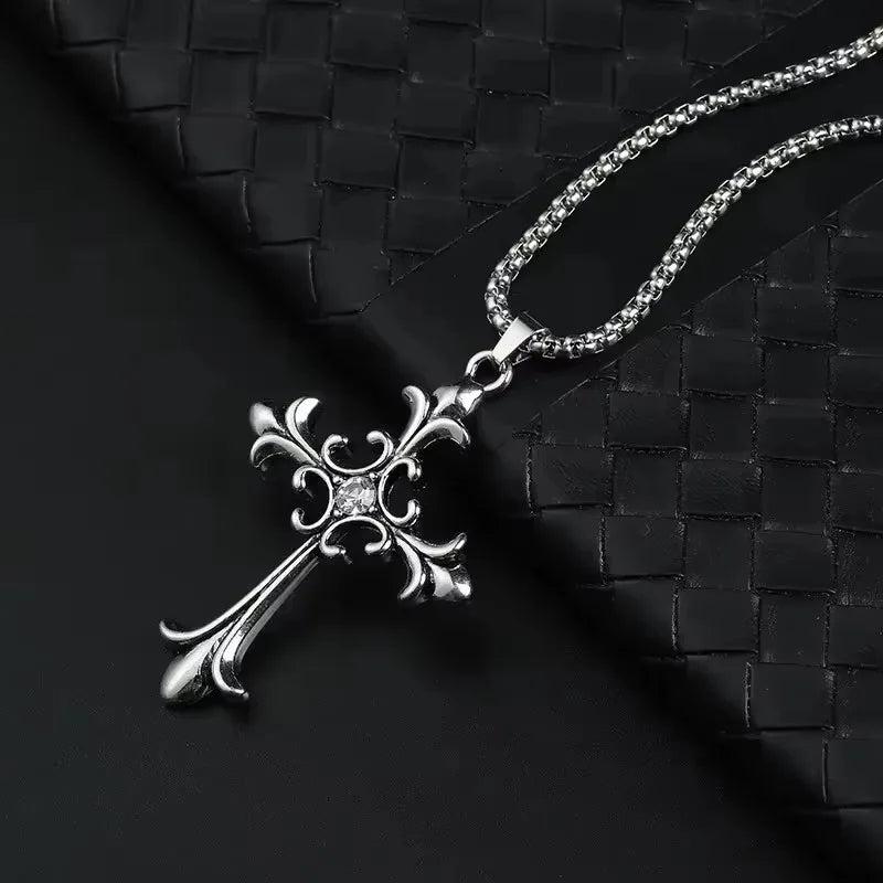 Supreme Retro Gothic Adorned Necklace